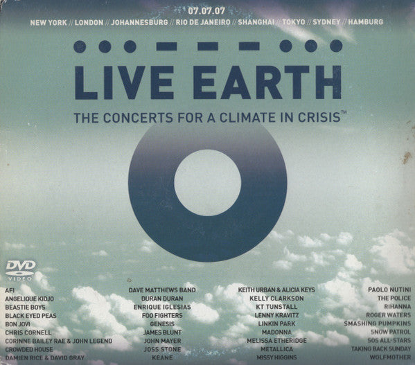 Live Earth The Concerts For A Climate In Crisis cd+2dvd