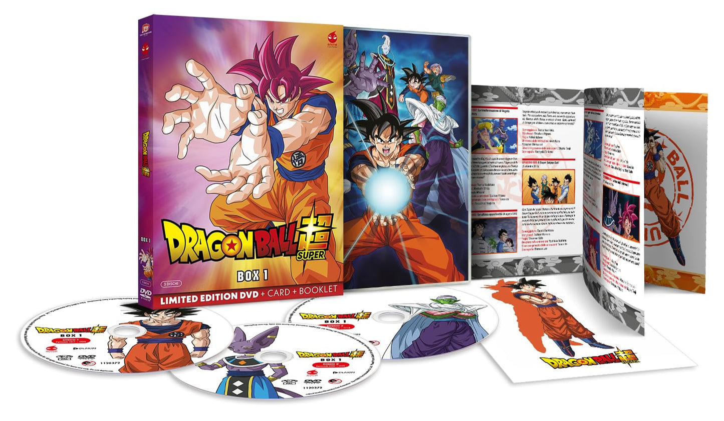 Dragon Ball Super Box 1 Limited Edition 3DVD + Card + Booklet