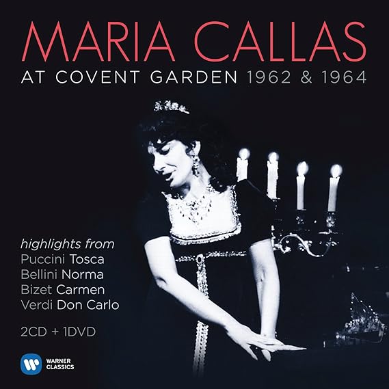 Maria Callas at Covent Garden 2cd+dvd