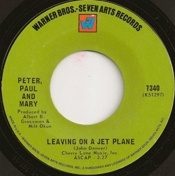 Leaving On A Jet Plane / The House Song