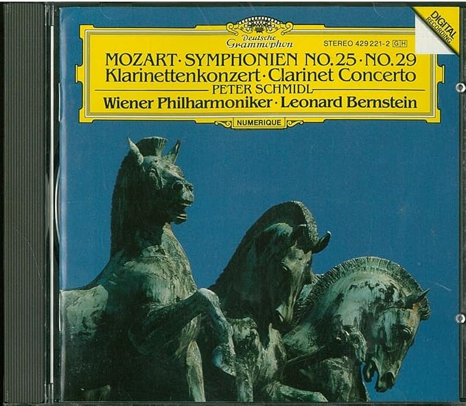 Symphonien No. 25 No. 29 Klarinettenkonzert Clarinet Concerto