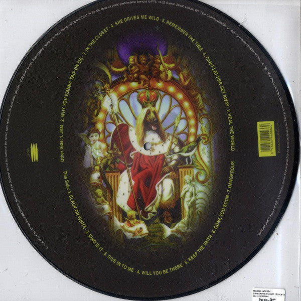 Dangerous Picture Disc