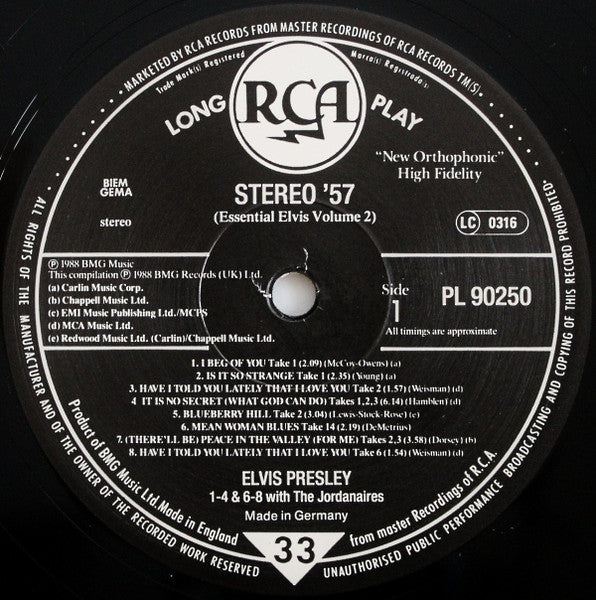 Stereo 57 Essential Elvis Vol.2