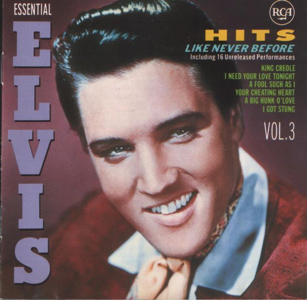 Hits Like Never Before Essential Elvis Vol.3