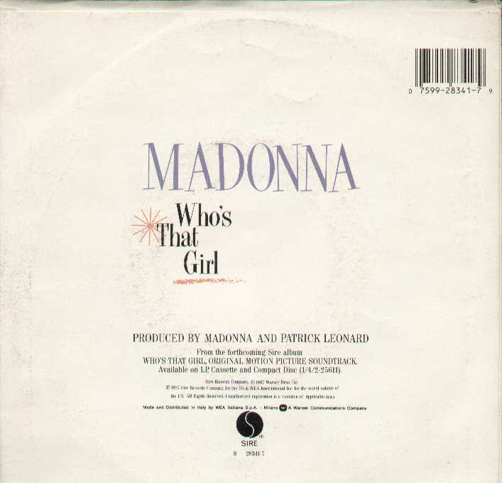 Who's That Girl / White Heat