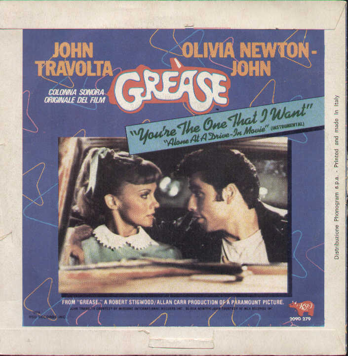 You're The One That I Want / Alone At A Drive-In Movie
