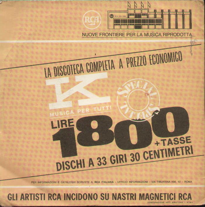 È La Pioggia Che Va / Finchè C'è Musica Mi Tengo Su