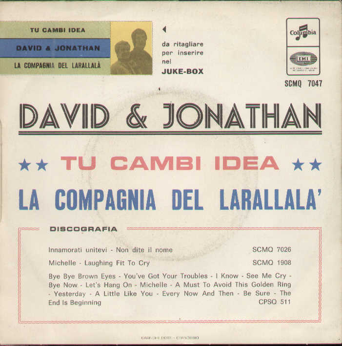 Tu Cambi Idea / La Compagnia Del Larallala