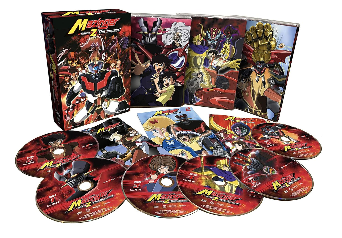 Mazinger Edition Z - The Impact 6Dvd