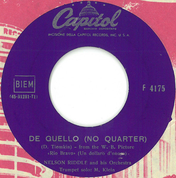 De Guello No Quarter / Blue Safari