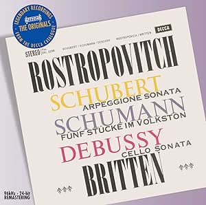 Arpeggione Sonata / Funf Stucke Im Volkston / Cello Sonata