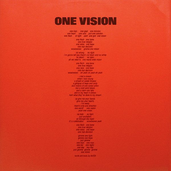 One Vision Extended Vision / Blurred Vision