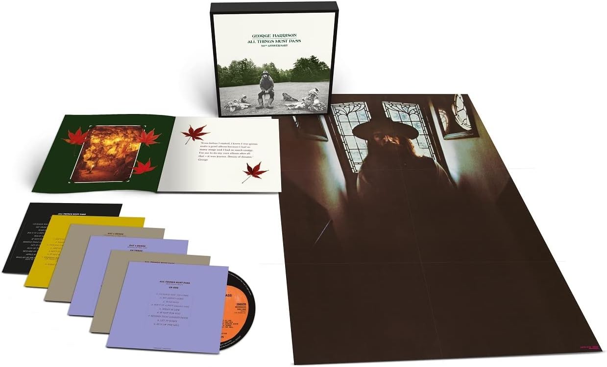 All Things Must Pass 50th Anniversary Super Deluxe Boxset 5cd + Blu-ray