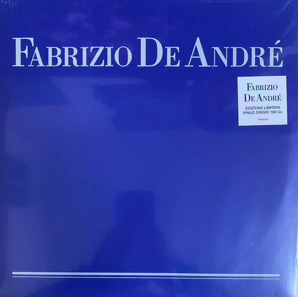 Fabrizio De André Limited Edition