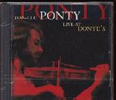 Jeanluc Ponty Live At Dontes