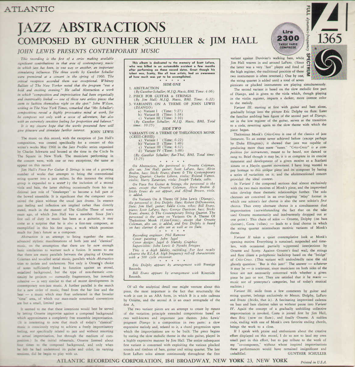 Jazz Abstractions