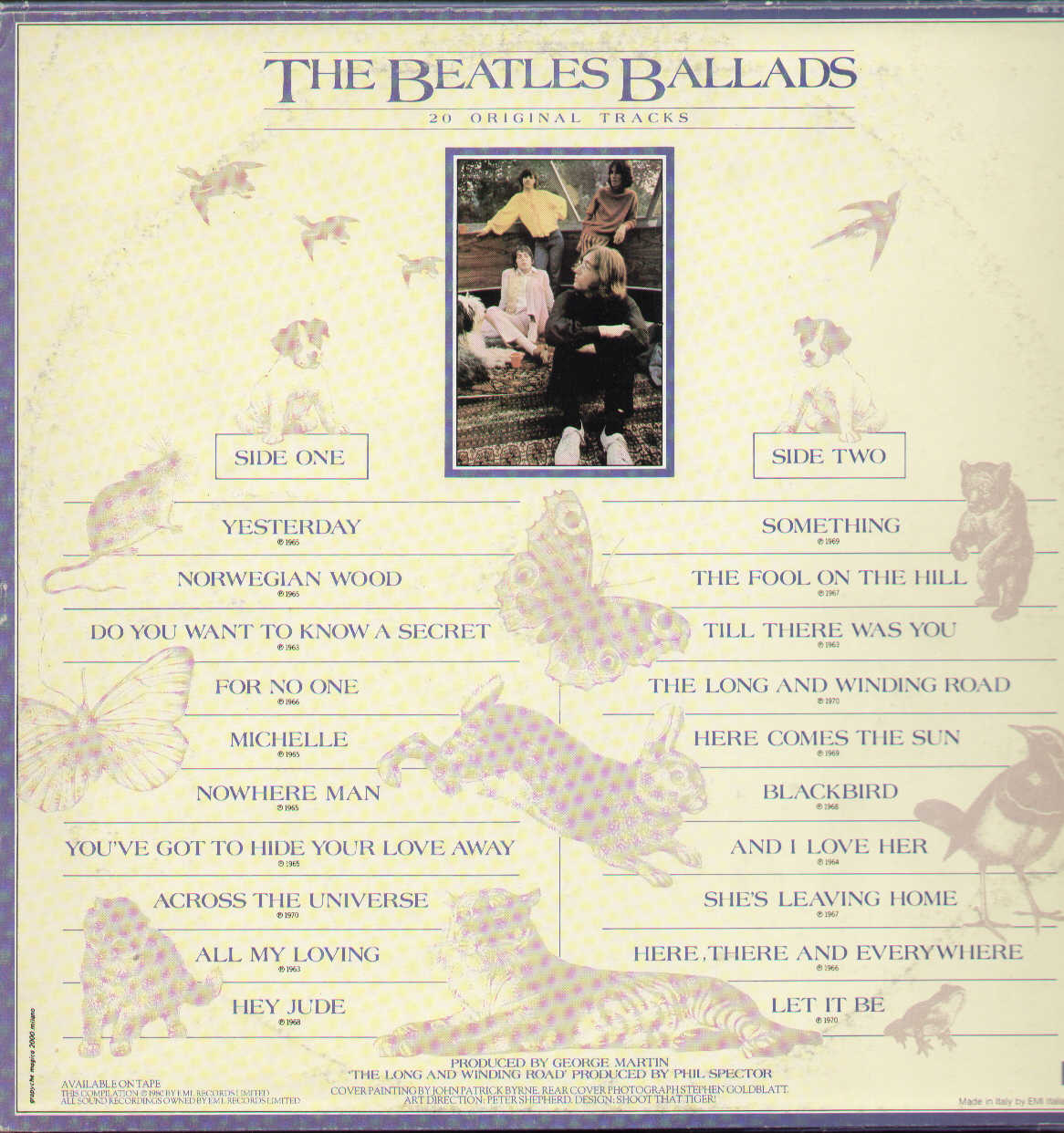 The Beatles Ballads 20 Original Tracks