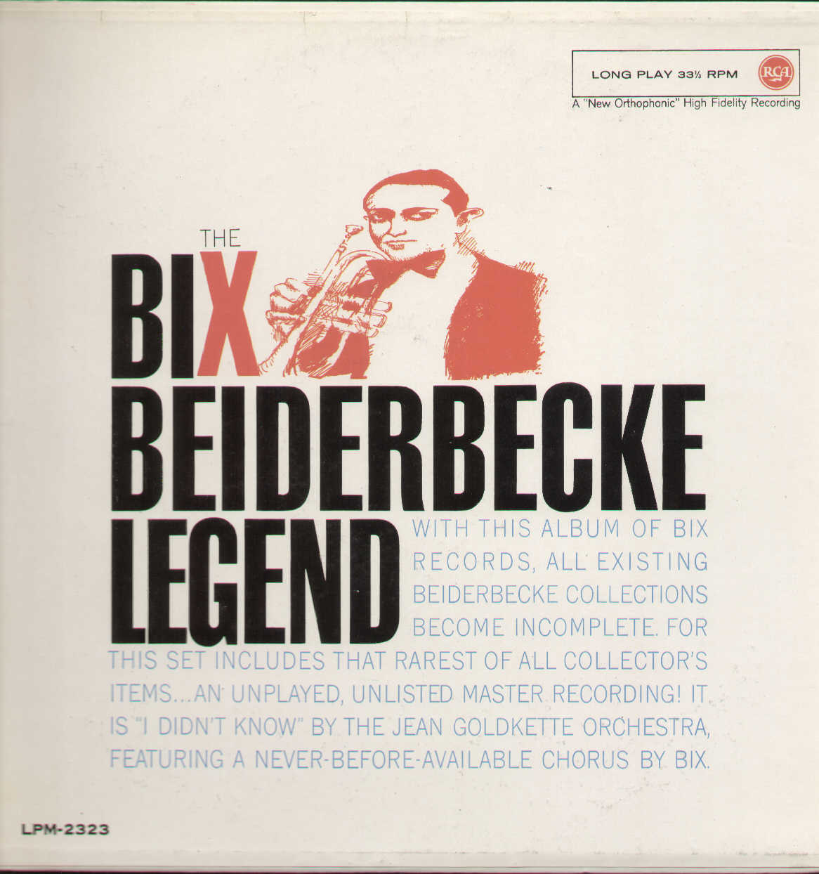 The Bix Beiderbecke Legend