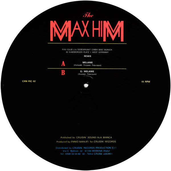 Melanie Remix Picture Disc