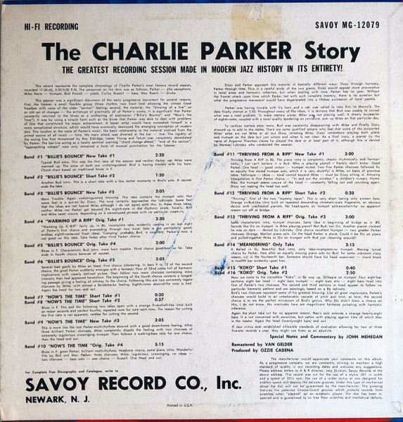 The Charlie Parker Story