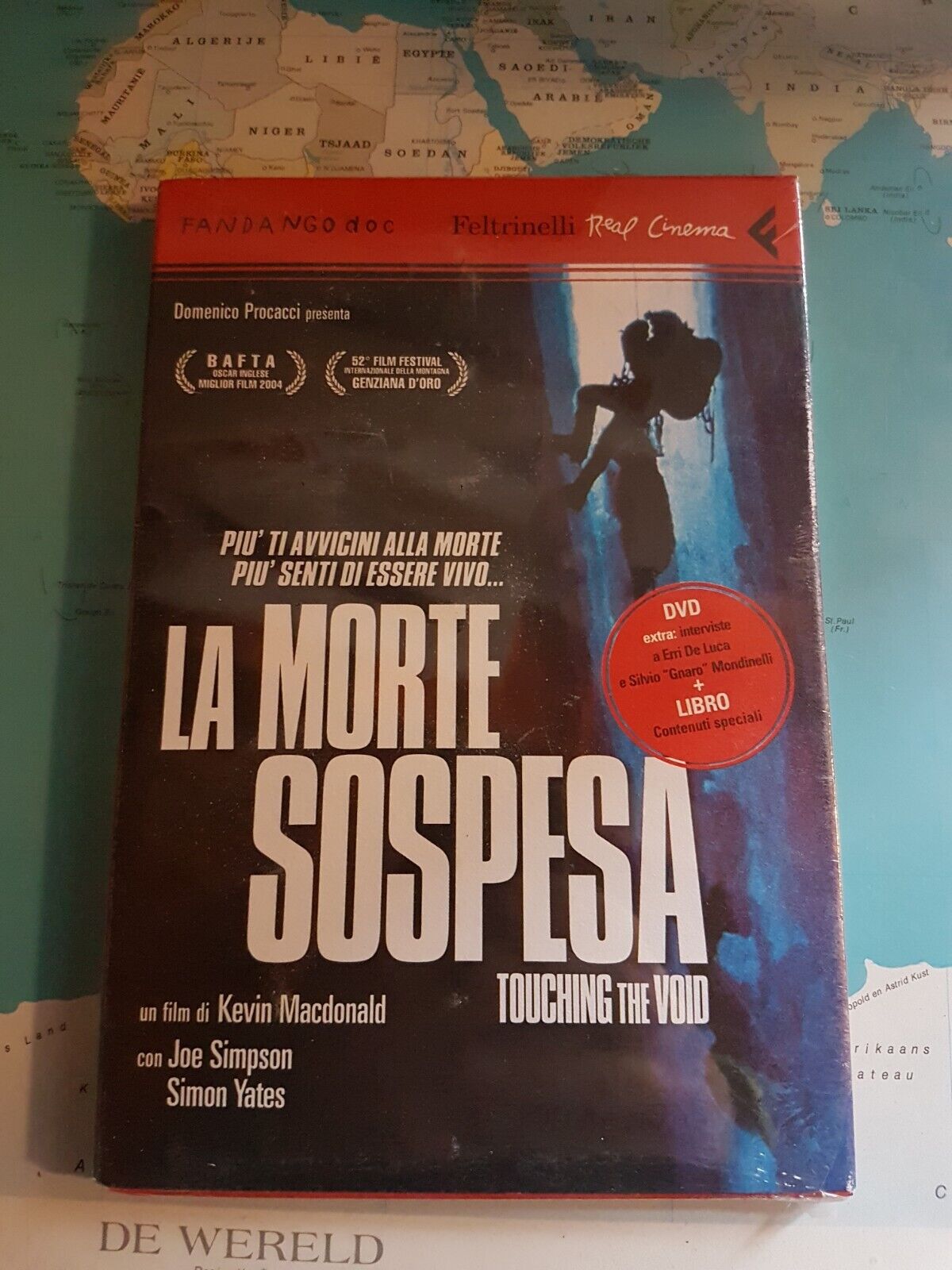 La morte sospesa - Touching the void dvd+book