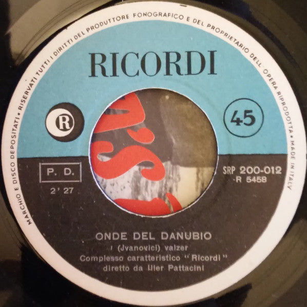 Onde Del Danubio / Sul Bel Danubio Blu