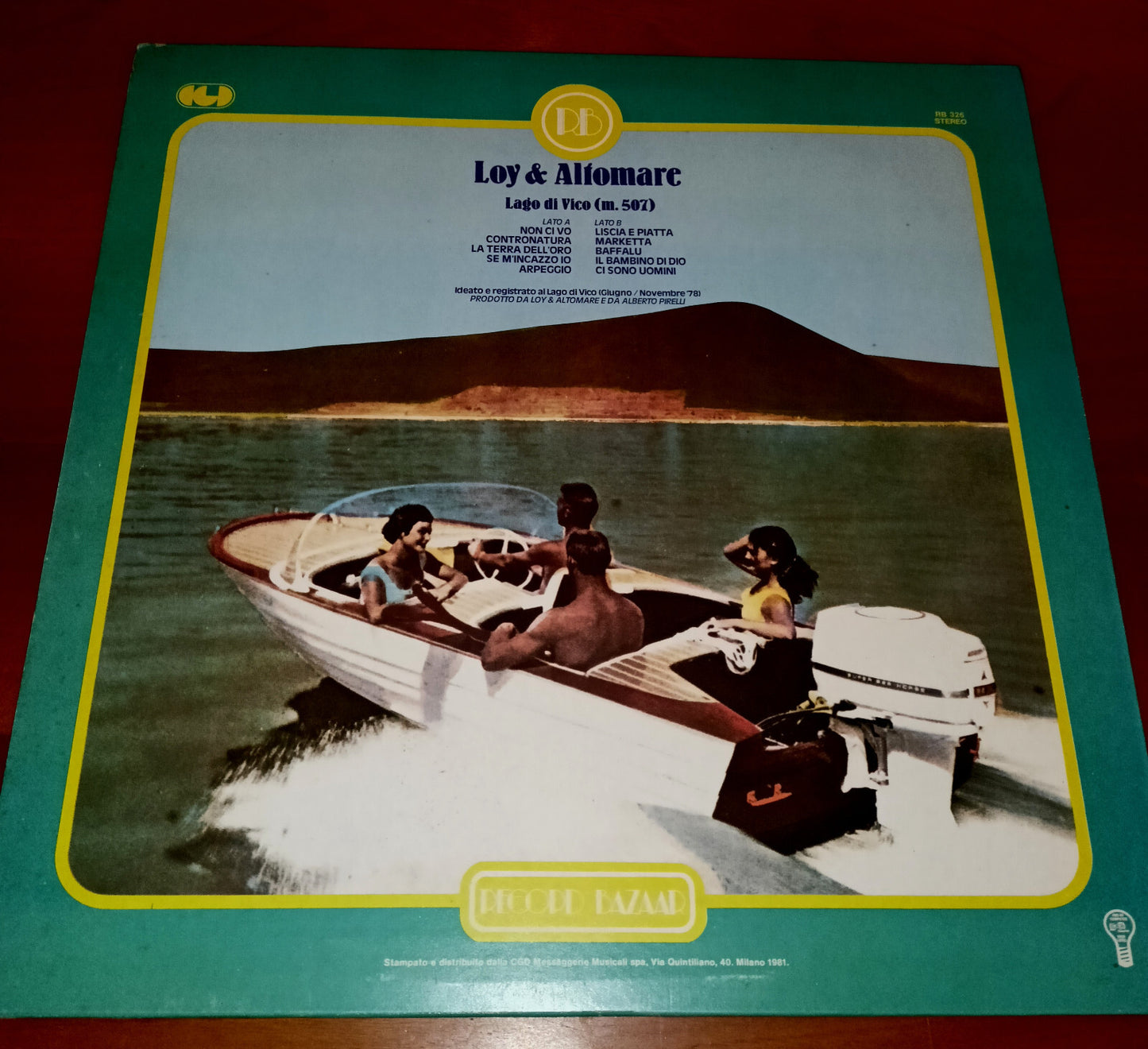 Lago Di Vico m.507