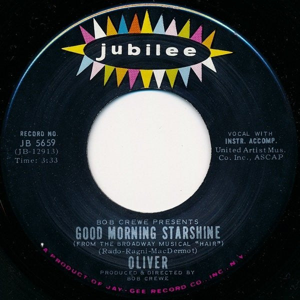 Good Morning Starshine / Can't You See