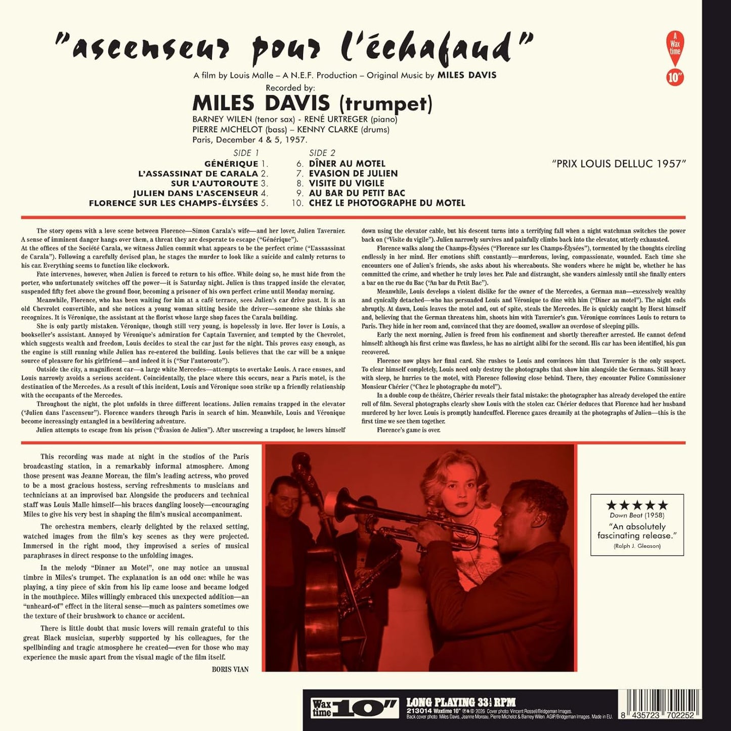Ascenseur Pour L'Echafaud Limited Edition