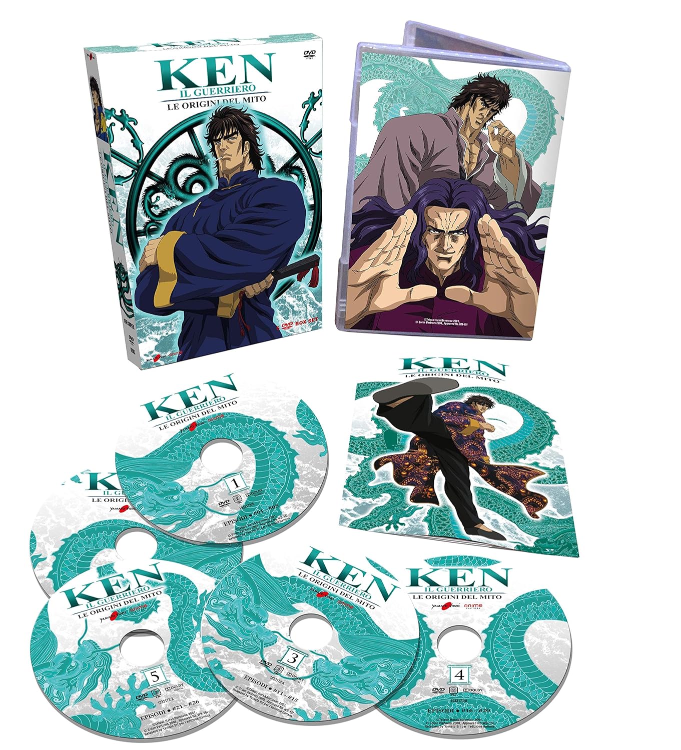 Ken il Guerriero - Le origini del mito 5DVD