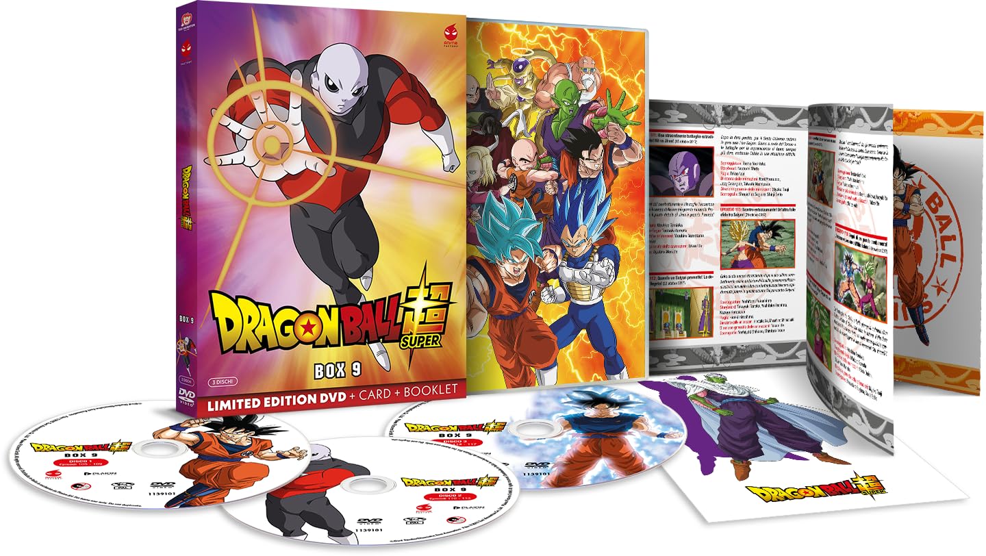 Dragon Ball Super Box 9 Limited Edition 3DVD + Card + Booklet
