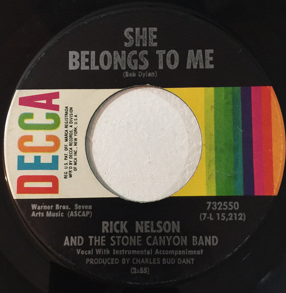 She Belongs To Me / Promises