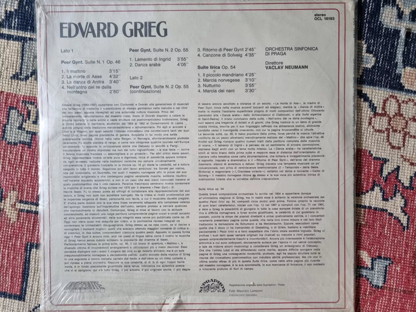 Suites 1 e 2, Suite lirica op.54 il mattino