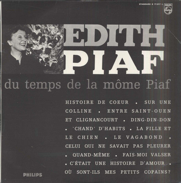 Du Temps De La Mome Piaf