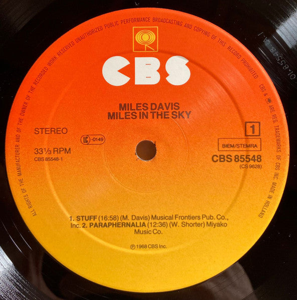 Miles In The Sky