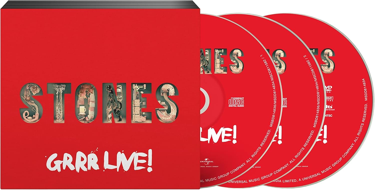 Grrr Live 2cd+dvd