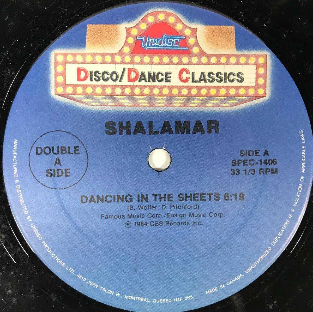 Dancing In The Sheets / Boogie Wonderland / Evil
