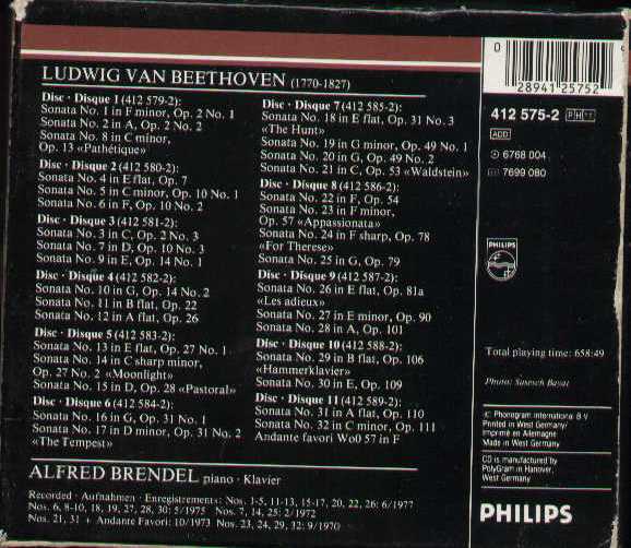Beethoven The Complete Piano Sonatas