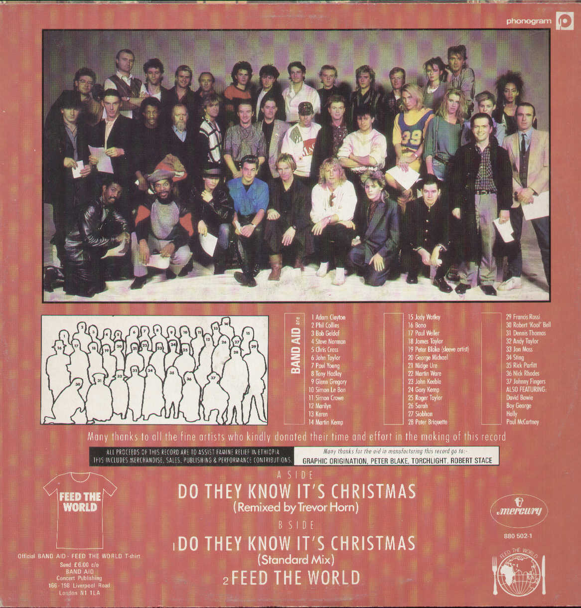 Do They Know It's Christmas / Feed The World