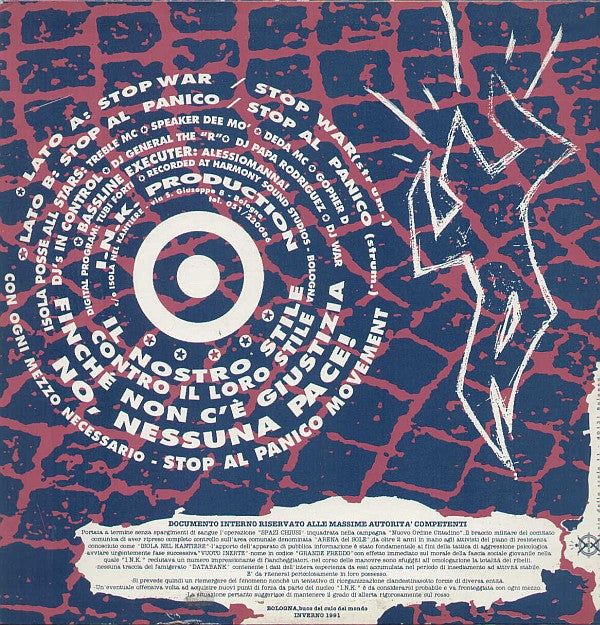 Stop Al Panico / Stop War