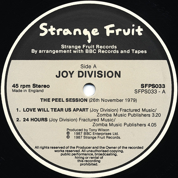 The Peel Sessions Limited Edition