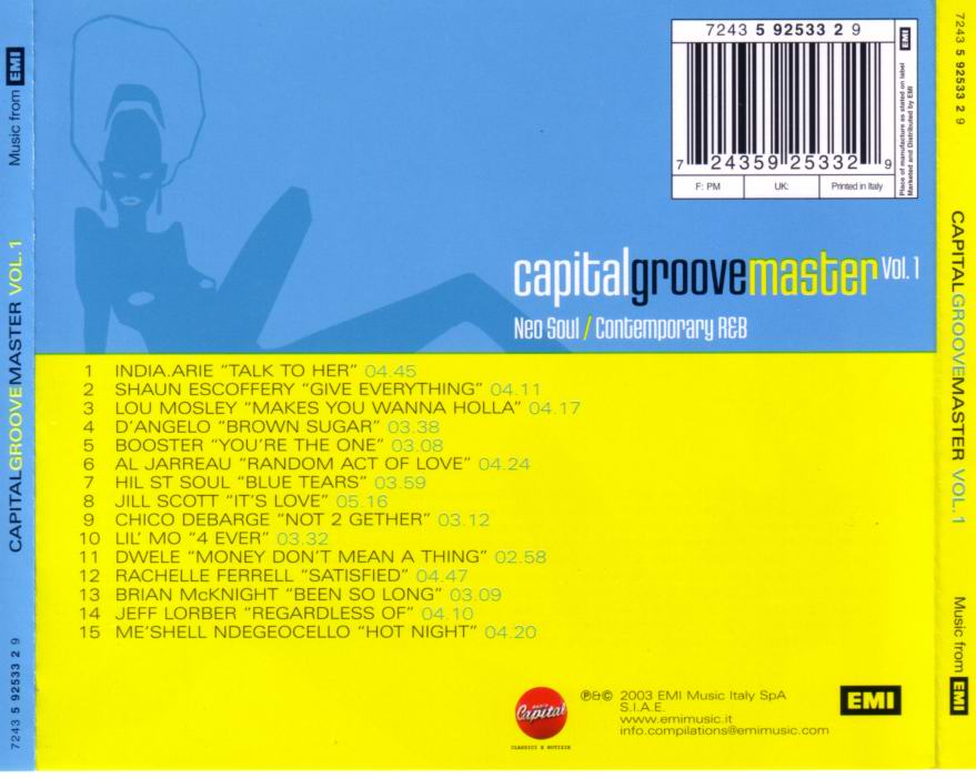 Capitl Groove Master Compilation Vol.1