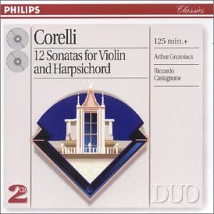 12 Sonatas For Violin & Harpsichord Op. 5