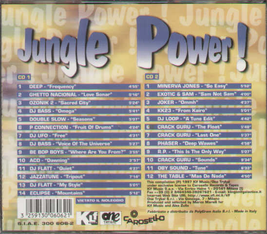Jungle Power Ambient Jungle Trip Hop Drum'n'bass