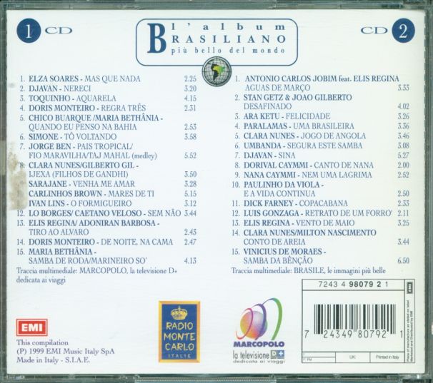 L'album Brasiliano Piu'bello Del Mondo