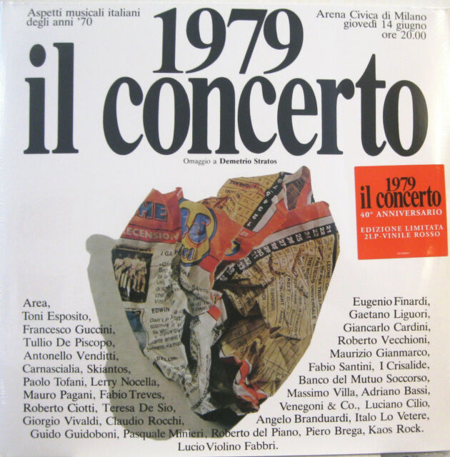 1979 Il Concerto Omaggio A Demetrio Stratos Limited Edition