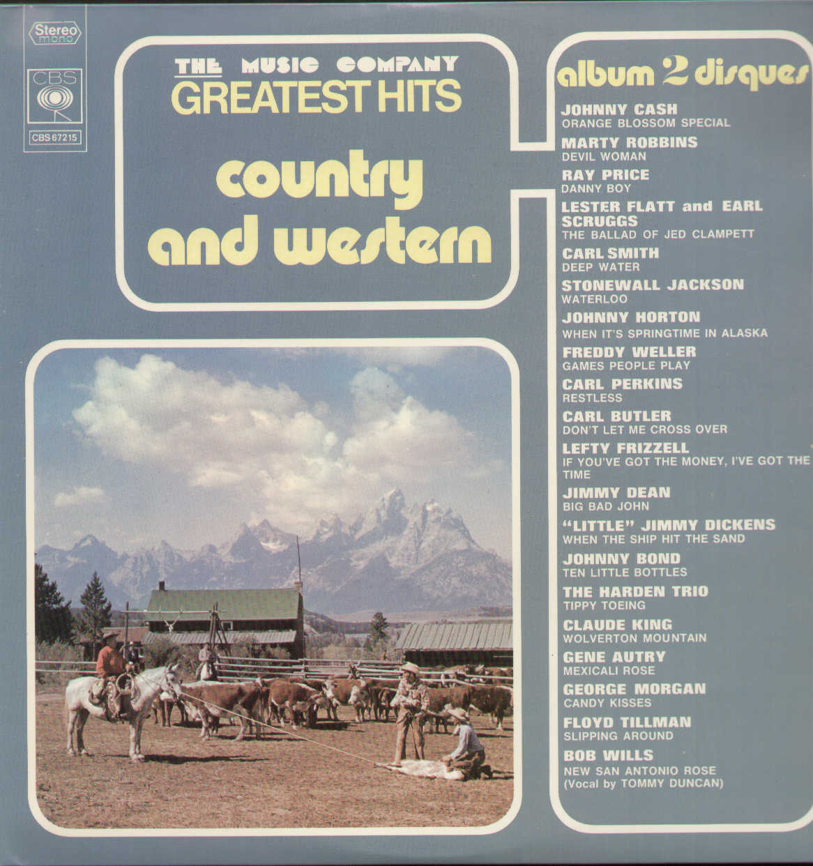 The Music Company Greatest Hits Country And Western