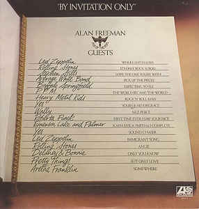 By Invitation Only - Alan Freeman Pick Of The Pops Guests