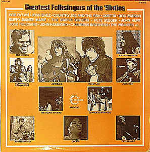 Greatest Folksingers Of The Sixties