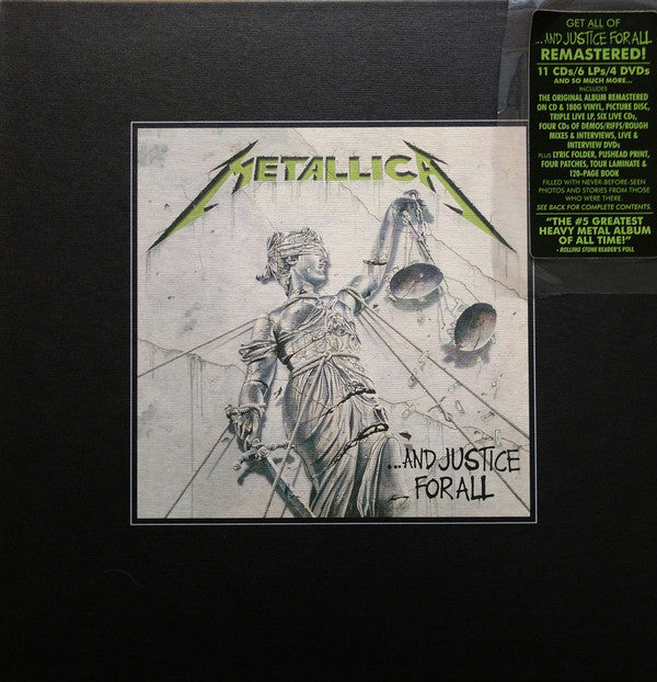And Justice For All Boxset Limited Edition Deluxe